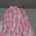 Pink Plaid Dress for Women Vintage 1950s Dresses Spaghetti Straps Retro Rockabilly Dress 50s Costume Halloween Outfits Size S