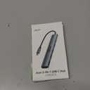 Acer 5 in 1 USB C Hub with 4K HDMI, 100W Power Delivery, 3 USB A Data Ports, USB C to HDMI Multiport Adapter for Laptop, PC, Tablet, MacBook Air, iPad Air, iMac, iPhone 15/ 16 Pro/ Pro Max