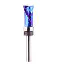 Template Top Bearing Compression Flush Trim Router Bit 1/4" Shank 1/2" Cutting Diameter 1" Cut Height Pattern and Mortising Flush Cut Trim Bit for Woodworking Trimming
