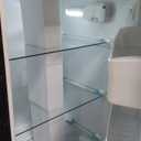 4.5 Cu.Ft Mini Fridge with Freezer, 2 Door Compact Refrigerator, Small Fridge with Adjustable Thermostat Energy Ultra Quiet, Mini Fridge Removable Glass Shelves for Bedroom Office Dorm Black