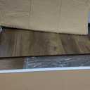 DWANTON Dog Crate Furniture with Cushion, Wooden Kennel Table with Double Doors, Indoor Dog House, Medium Size, 32.5" L, Warm Brown