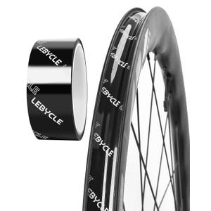 Tubeless Rim Tape Black 21/24/27/30/33/36mm x 10m, Bike Rim Tape for Tubeless Road, Gravel & MTB Wheels  Strong Adhesive, Easy Clean Removal(36mm)