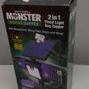 Monster Solar Bug Zapper 2in1 Solar Flood Light Solar Bug Zapper Electric Mosquito Zappers 1200V High Powered Pest Control Mosquito Zapper