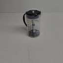 Dr. Brown's Baby Formula Mixing Pitcher with Adjustable Stopper, Locking Lid & No Drip Spout, Black, BPA Free, 36oz, 1 Pack