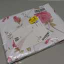 Walrus Heavy Duty Vinyl Tablecloth with Flannel Backing Waterproof Oil-Proof Plastic Table Cloth Stain-Resistant Wipeable Rectangle or Square Table Cover for Indoor and Outdoor (Flowers, 54X54 Inch)