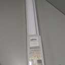 Persilux Cordless Zebra Blinds for Indoor Windows, Free-Stop Zebra Blinds Cordless, Light Filtering Sheer Shades Dual Layer for Day and Night, Zebra Roller Shades for Home (27.5" W X 64" H, White)