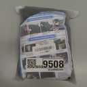 ZATOOTO Car Window Screen for MPV Minivan Truck, 4 Pack Single Layer Covers for Sliding Door Large Square Windows, Shade for Baby Family Pets Camping Sleeping, Black