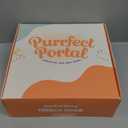 Purrfect Portal French Cat Door - Stylish No-Flap Cat Door Interior Door for Average-Sized Cats Up to 20 lbs, Easy DIY Setup, Secured Installation in Minutes, No Training Needed, 7.13 x 8.32