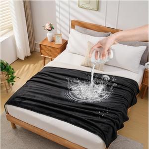 Waterproof Blanket for Bed Intimacy, Love Blankets for Couples, 80"x 60"