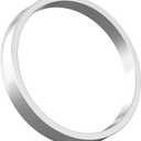 STANCEMAGIC Hubcentric Rings (Pack of 4) - 54.1mm ID to 73.1mm OD - Silver Aluminum Hubrings - Only Fits 54.1mm Vehicle Hubs and 73.1mm Wheel Centerbore - Compatible with Scion Mazda Toyota