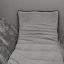 Extra Large Dog Bed House, Cozy Dog House Indoor, Memory Sponge, Plush Dog Cave Bed Crate Cushion with Non-Slip Bottom for Medium Large Dogs (Grey, L)