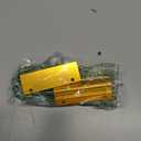 Hordion 2 Pack Aluminum Case Resistor 100W 3 Ohm, Wirewound Resistors Chassis Mounted Screw Tap Power Resistor Adapter for Inverter LED Lights Speakers, ZC2405132769