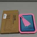 Rolled Ice Cream Maker Machine - Perfect for Home & Parties UseDIY Manual Rolled Ice Cream Tray - Ice Cream Machine for Delicious Hand-Rolled Desserts (Pink)