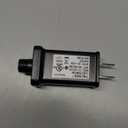 3.5V LED Power Supply TS-3.5V0.45A LED Transformer Raintight IP44 Low Voltage Adapter UL ETL Listed Lighting Driver for LED String Light, Holiday Lighting