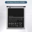 Replacement Battery EB425161LU Compatible for Samsung Galaxy S Duo,Ace 2,S3 Mini Series with Tools