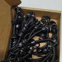 Mini Bungee Cords with Hooks 2 inch 4 inch 6 inch 9 inch, Assorted 18-Piece Set Package of Small Bungee Cords
