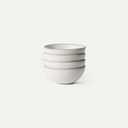 MORA Medium Bowls Set of 4, 28oz Ceramic Pottery Everyday Bowls - Microwave, Oven and Dishwasher Safe - Oat