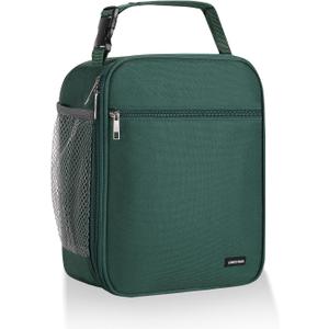 Lunch box Lunch bag for men women Insulated Lunchbox Lunch bags for Work Picnic Travel(Deep green)