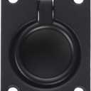 Baldwin 0394190 Flush Ring Pull, Black
