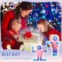 Hanaive 24 Pcs Robot Fidget Spinners for Kids Transformable Fingertip Gyro Chain Toy Deformable DIY Stress Relief Fidget Sensory Toys Adults Piata Goodie Bag Stuffers Valentine Party Favors Gift