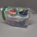 Contigo Kids Water Bottle with Redesigned AUTOSPOUT Straw, 14 oz, 2-Pack (Coral/Safari & Blueberry/Jade Vine)