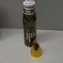 Deer American Flag Camouflage 17oz Stainless Steel Bullet Tumbler - Deer Hunting Gifts for Men - Unique Birthday Fathers day or Christmas Gifts for Hunters