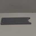 Stone Faucet Mat for Kitchen Sink, Water Absorbing Sink Water Splash Guard, Fast-Drying Kitchen Sink Faucet Mat, Durable Protector and Stone Drying Mat for Kitchen Counter & Bathroom Sink, 30" x 4", Dark Gray