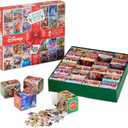 Ceaco Thomas Kinkade Disney 24 Day Advent Calendar Puzzles 100PC Puzzle