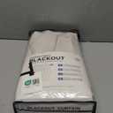 100% Blackout Shield Linen Blackout Curtains for Bedroom 96 Inches Long, Back Tab/Rod Pocket Living Room Drapes, Thermal Insulated Blackout Curtains 2 Panels Set, 50" W x 96" L,Cream