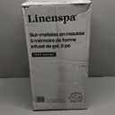 Linenspa Memory Foam Mattress Topper, King Size - 2 Inch Gel Infused Memory Foam - Plush Feel - Cooling and Pressure Relieving - CertiPUR Certified