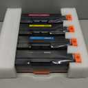 414A Toner Cartridges 4 Pack (with Chip) Compatible Replacement for HP 414A 414X for Color Laserjet Pro MFP M479fdw M479fdn M479dw Pro M454dw M454dn M479 M454 Printer Ink W2020A W2020X High Yield