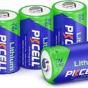 PKCELL CR2 Lithium Batteries 3V 850 mAh for Sensor, Pack of 4