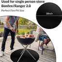38Fire Pit Mat for Bonfire,Reusable Under Grill Mats for Outdoor Grill&Deck Fireproof, Oil-Proof fire Pit mats for Deck Patio Grass Outdoor Grill Accessories.