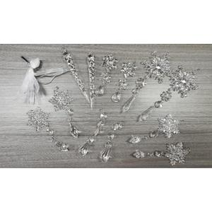 Christmas Decorations Christmas Ice bar Clear Snow ice Edge Acrylic ice Pick