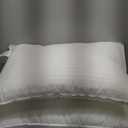 viewstar Bed Pillows Queen Size Set of 2, Hotel Collection, Down Alternative Big Pillow for Back, Stomach or Side Sleepers, Firm (White)