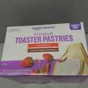 Amazon Fresh Frosted Toaster Pastries Club Pack (24 ct Strawberry & 12 ct Brown Cinnamon Sugar) (EXP 06/16/27)