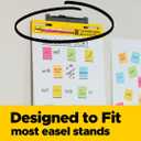 Post-it Super Sticky Easel Pad, 25 x 30 Inches, 30 Sheets Per Pad, 4 Pads, Large, White, Premium Self Stick Flip Chart Paper, Anchor Chart, Office Supplies & School Supplies, Great for Teachers and Students