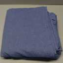 ECOCOTT Denim Blue Duvet Cover Queen Size, 100% Washed Cotton 1 Duvet Cover with Zipper and 2 Pillowcases, Ultra Soft and Easy Care Breathable Cozy Bedding Set (Denim Blue, Queen)