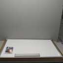maxtek Easel White Board - Magnetic Tripod Whiteboard Portable Dry Erase Board 36 x 24 inches Flipchart Easel Board Height Adjustable, 3' x 2' Portable White Board (*Silver)