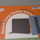 Smart Chicken Coop Heater, 200 Watts Chick Brooder Heating Plate Built-in Adaptive Temperature Sensor, Chicken Brooder Heater, Adaptable to Timer and Temp Controllers,UL-Compliant (Orange)