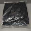 New Sweater V-Neck Solid Color Cardigan Sweater Men's Lazy Style Jacket Clip (Black, L)