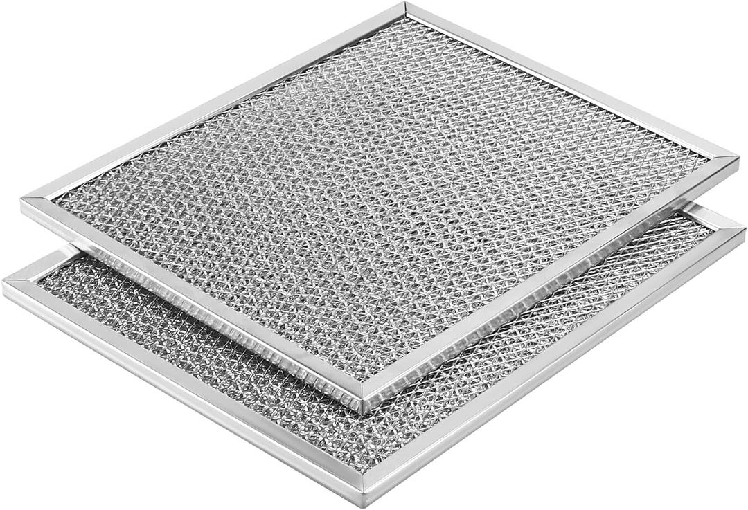 2 Pack Aluminum Range Hood filter 97006931 Replacement Compatible with Bro-an Nu-tone Range Hood Grease Filter PART#S97006931 (10-1/2 x 8-3/4 in) BP29, 88150, 99010121 by AMI PARTS