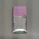 BTArtbox White Press On Nails Short - Soft Gel Press on Nails Almond, White Glue on Nails with Nail Glue, Reusable Stick on Nails in 16 Sizes, Cream Puff