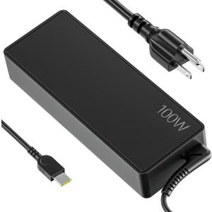 100W 65W USB C Laptop Charger Compatible with Lenovo Thinkpad/Yoga/IdeaPad/Chromebook, ADLX65YDC2A USB Type C Laptop Charger