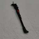 Bike Kickstand,Bicycle Adjustable Alloy Road Mountain Bike Kickstand,Fit 20" 24" 26" (Black-1)