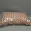 VHC Brands Sawyer Mill Red Ticking Stripe Fabric Pillow 14x22