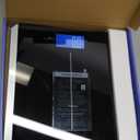 Etekcity Smart Scale for Body Weight and BMI, Bathroom Digital Electronic Weighing Scale for People, Bluetooth Free VeSync APP Connection, Rounded Corner, Accurate to 0.1lb/0.05kg, 400 lbs, Black (11 x 11 inches)