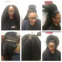 Crochet Vixen Bundles 22 inch Kinky Straight Crochet Hair for Black Women 3 Packs Premium Synthetic Fibers Crochet Braids (T27, 22 inch)