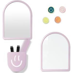 10 pcs - Locker Accessories, Locker Decorations Including Mirrors, whiteboards, Magnets and organizing Supplies. Ideal for Back-to-School Essentials and The Office (10 Pcs - Purple)