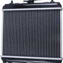 ZTUOAUMA Engine Water Tank Radiator 1G952-72060 Compatible with Kubota D722 D902 DF972 WG972 Z482 Z602 Engines Compact Tractors Scag Commercial Mower